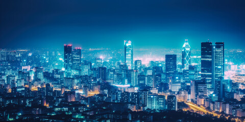 Ultra futuristic city. Seoul - Generative AI