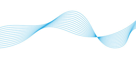 Simple Abstract flowing wave lines. Design element for technology, science, modern concept.vector eps 10