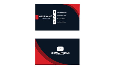 business card for printing