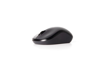 A modern mouse on a white background.
