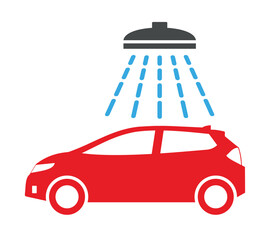 ikona myjni samochodowej