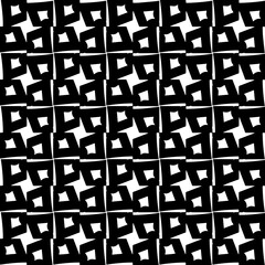White background with black pattern. Seamless texture for fashion, textile design,  on wall paper, wrapping paper, fabrics and home decor. Simple repeat pattern.