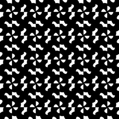 White background with black pattern. Seamless texture for fashion, textile design,  on wall paper, wrapping paper, fabrics and home decor. Simple repeat pattern.