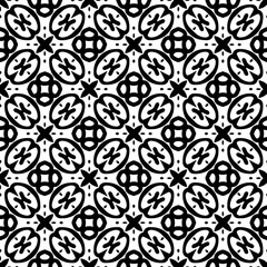 White background with black pattern. Seamless texture for fashion, textile design,  on wall paper, wrapping paper, fabrics and home decor. Simple repeat pattern.