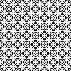 White background with black pattern. Seamless texture for fashion, textile design,  on wall paper, wrapping paper, fabrics and home decor. Simple repeat pattern.