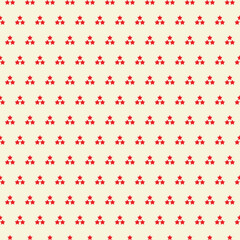 Fototapeta na wymiar abstract geometric red star pattern with cream background, perfect for background, wallpaper