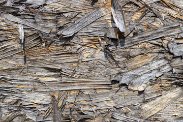old weathered plywood pattern background