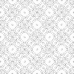 White background with black Dashes lines. Plain background with  simpe pattern. Black and white color. Abstract background for web page, textures, card, poster, fabric, textile.