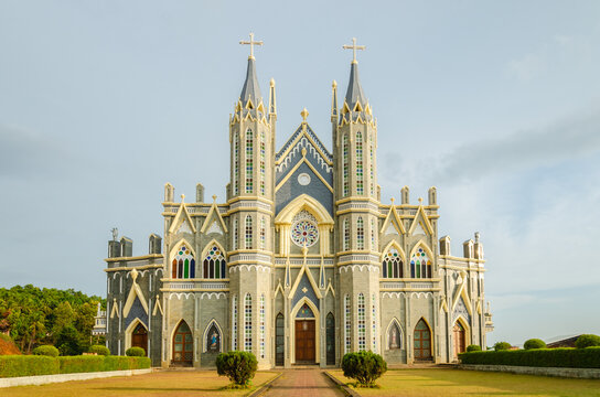 St. Lawrence minor basilica at Attur, Karkala, India