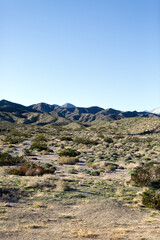 Fototapeta na wymiar Desert, Mountains, Palm Springs, California, Landscape, Nature, Scenic, Wilderness, Valley