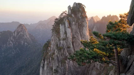 Deurstickers Huangshan Huangshan Mountains, China