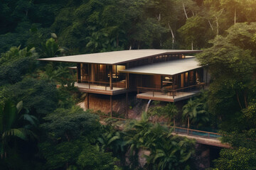 Moody Atmosphere Meets Modern Design