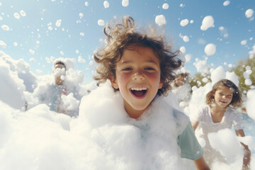 Children's Foam Party Sparks Endless Joy