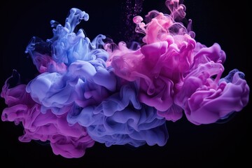 Abstract pastel colored wave background