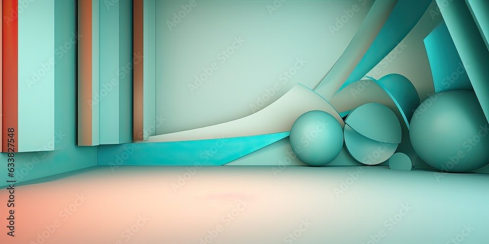 Wall mural 3d business background, 3d render