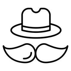 Hat Line Icon