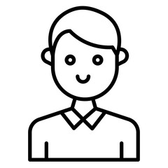 Male Line Icon