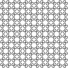 Black and white seamless abstract pattern. Background and backdrop. Grayscale ornamental design. Mosaic ornaments. Vector graphic illustration. EPS10.