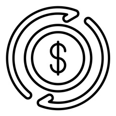 Reserve Price Line Icon