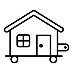 Tiny Living Line Icon