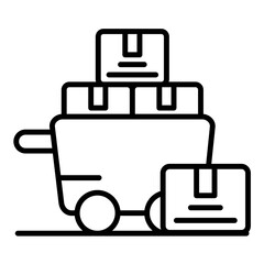Bulk Purchase Line Icon