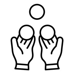 Juggler Line Icon