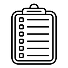 Client Brief Line Icon