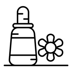 Essential Oils Line Icon