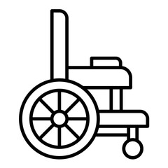 Disabled Line Icon