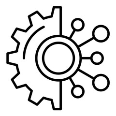 Technology Line Icon