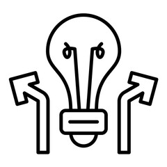 Improvisation Line Icon