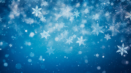 Fototapeta na wymiar snowflakes in winter. winter background
