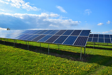 solar energy power plant panel - 633859939