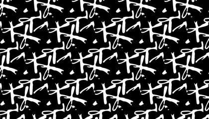 Seamless dark grunge texture vector. Distressed overlay texture. Grunge background. Abstract obvious dark worn textured effect. Vector Illustration. Black isolated on white. EPS10.