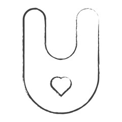 Hand drawn Bib illustration icon