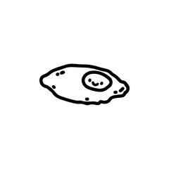 concept egg doodle vector illustration