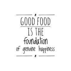 Fototapeta premium Foodie Quote Lettering Design