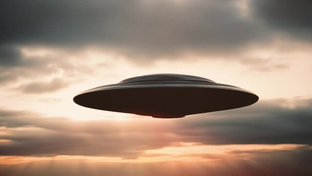 UFO UAP 04 Sleek And Simple Spaceraft