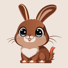 a cute rabbit