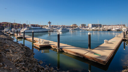 The beautiful Marina Vallarta in Puerto Vallarta city