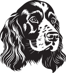 Dog Pup Puppy Head Pet Cocker Animal