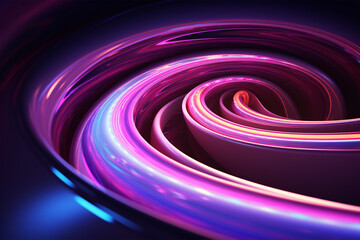 Abstract blue and purple dynamic background