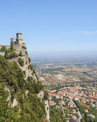 Fototapeta na wymiar view from the fortress
