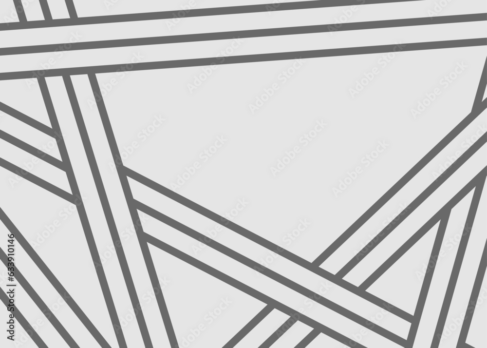 Poster abstract background with overlapping lines pattern and with some copy space area