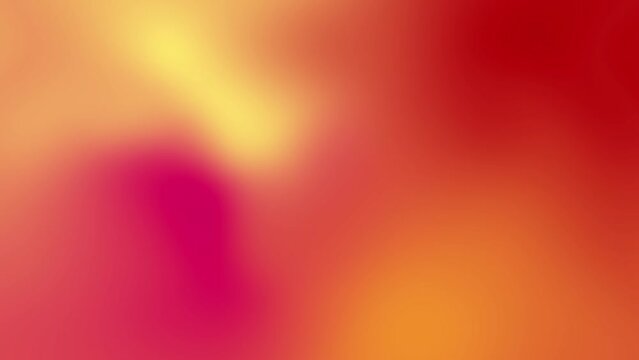 Animated gradient motion background with dark pink, orange, dark red, yellow color combinations