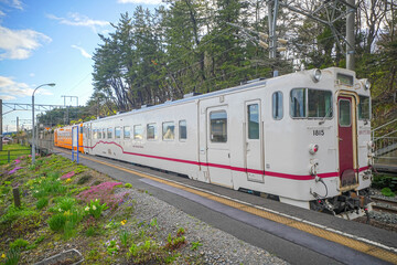 Obraz premium 道南いさりび鉄道