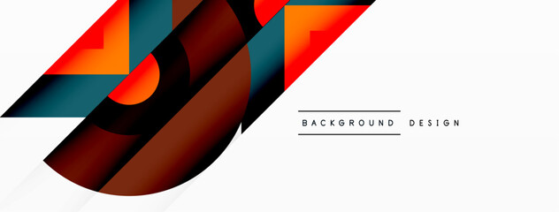 Visually captivating background design showcasing dynamic geometric lines, triangles, and squares. This composition blends precision and movement, creating an engaging graphic with a modern aesthetic