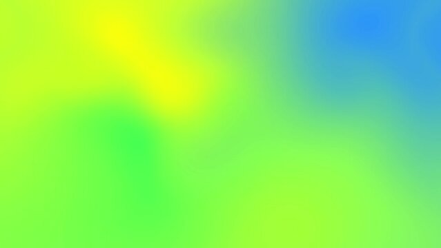 Animated gradient motion background with green, teal, yellow color combinations