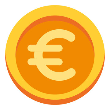  Coin, Currency, Euro, Money, Finance, Cash, Payment Icon, Flat style icon vector illustration, Suitable for website, mobile app, print, presentation, infographic and any other project.