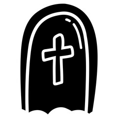 Obraz premium illustration of a tombstone 
